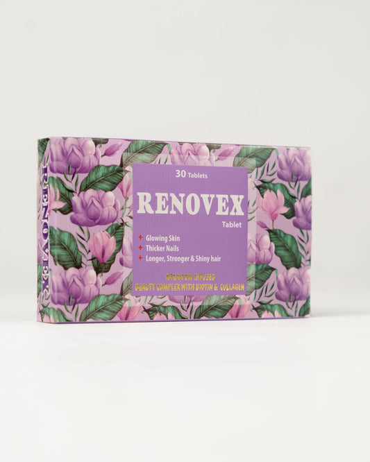 Renovex: Complete Care for Hair, Nails, and Skin Supplements Quorum Pharma