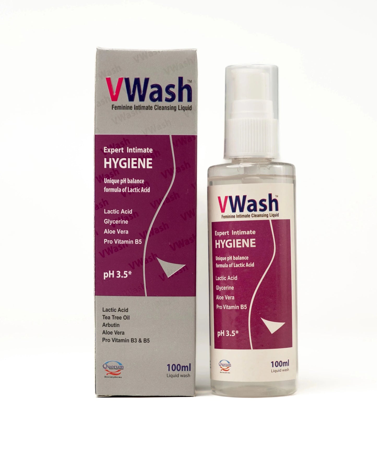V WASH – Feminine Hygiene Wash for Everyday Freshness Supplements Quorum Pharma